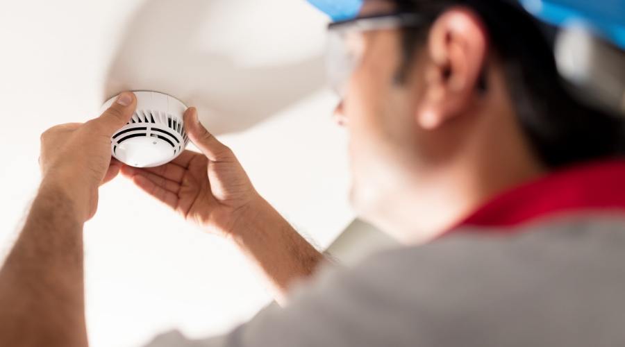 Smoke detectors are an important component of a fire protection system.